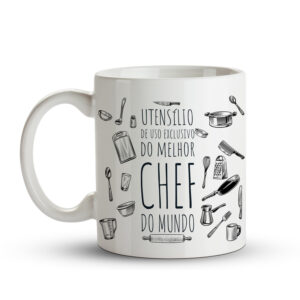 Caneca Utensílio Exclusivo do Melhor Chef do Mundo - Imagem 2