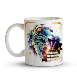 Caneca Astronauta – Vivendo no Mundo da Lua - Imagem 2