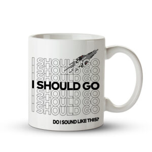 Caneca Mass Effect – Commander Shepard “I Should Go” - Imagem 1