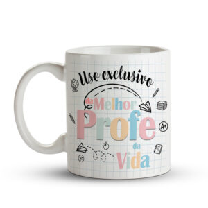 Caneca Melhor Profe da Vida – Presente Criativo para Professoras - Imagem 2