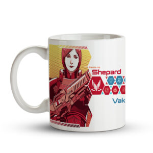 Caneca Mass Effect – Shepard & Garrus Vakarian - Imagem 2