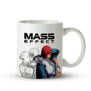 Caneca Mass Effect – Shepard & Liara T’Soni - Imagem 1