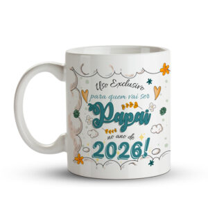 Caneca Revelação Papai 2026 - Imagem 2
