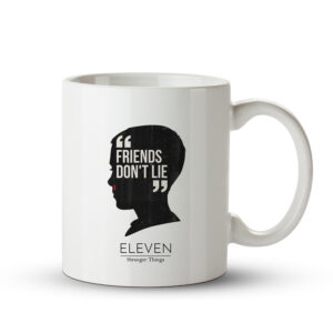 Caneca Eleven - Stranger Things - Friends Don't Lie - Imagem 1