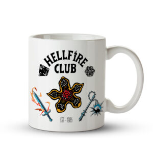 Caneca Hellfire Club | Stranger Things | Demogorgon - Imagem 1