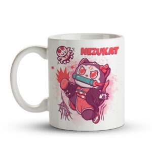 Caneca Nezucat – Paródia Demon Slayer - Imagem 2
