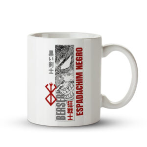 Caneca Berserk – O Espadachim Negro - Imagem 1