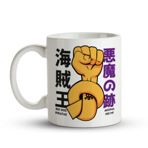Caneca Akuma no Mi | One Piece Anime Geek Minimalista - Imagem 2