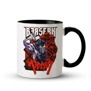 Caneca Berserk – Fúria Indomável Preta - Imagem 1