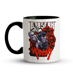 Caneca Berserk – Fúria Indomável Preta - Imagem 2