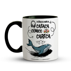 Caneca Advogada Extraordinária Woo Baleia Catarca Caneca Casaca Cômico Careca Preto - Imagem 2