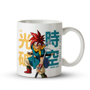 Caneca Chrono Trigger Chrono 1000 A.D Arte Anime Geek - Imagem 1