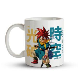 Caneca Chrono Trigger Chrono 1000 A.D Arte Anime Geek - Imagem 2