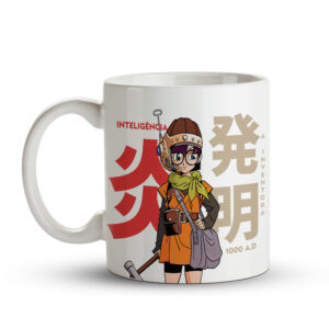 Caneca Chrono Trigger Lucca 1000 A.D | Inteligência Que Muda o Destino - Imagem 2