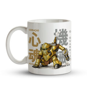 Caneca Chrono Trigger Robo 2300 A.D | O Coração Além das Máquinas - Imagem 1