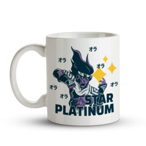 Caneca Star Platinum | JoJo’s Bizarre Adventure Anime Geek - Imagem 2