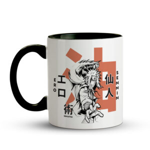 Caneca Jiraiya – Sábio Lendário Preta - Imagem 2