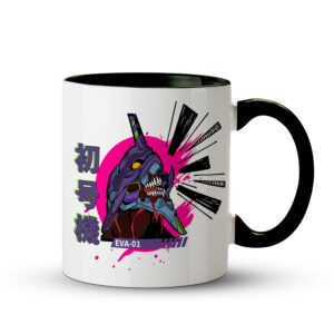 Caneca EVA-01 Berserk Neon Genesis Evangelion - Preta - Imagem 1