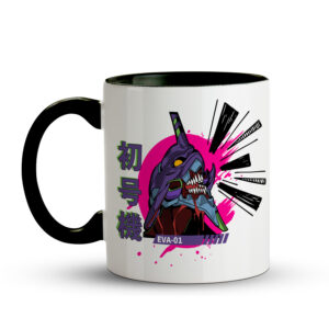 Caneca EVA-01 Berserk Neon Genesis Evangelion - Preta - Imagem 2