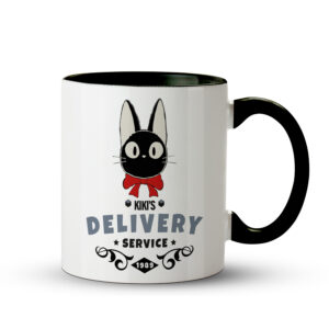 Caneca jiji kiki delivery service Preta - Imagem 1
