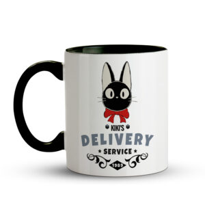 Caneca jiji kiki delivery service Preta - Imagem 2
