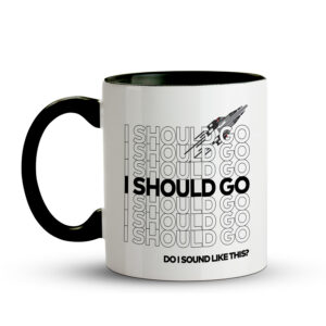 Caneca Mass Effect – Commander Shepard “I Should Go” Preto - Imagem 2