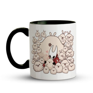 Caneca Silk Song Hornet com Pulguinhas Fofas Preta - Imagem 2