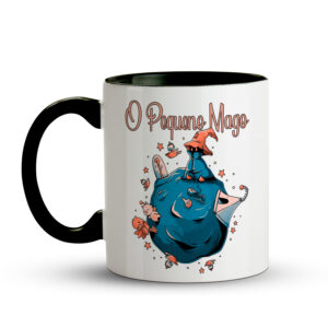 Caneca Final Fantasy - Vivi Ornitier - Preto - Imagem 2