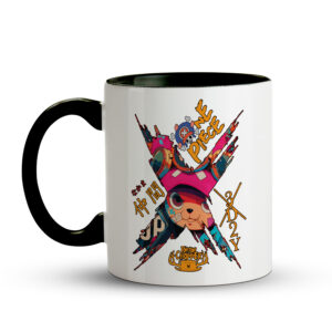 Caneca Tony Tony Chopper 3D2Y Preta - Imagem 2