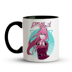 Caneca Zero Two – Sintonia Neon - Preto - Imagem 2