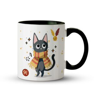 Caneca Gato Bruxinho - Preta - Imagem 1
