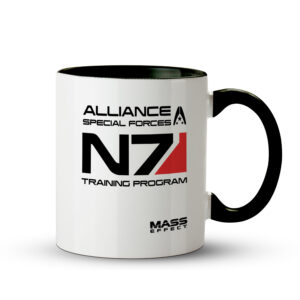 Caneca Mass Effect – N7 Training Program Preta - Imagem 1