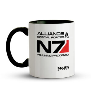 Caneca Mass Effect – N7 Training Program Preta - Imagem 2