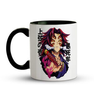 Caneca Kokushibo – Lua Superior Absoluta - Preta - Imagem 2
