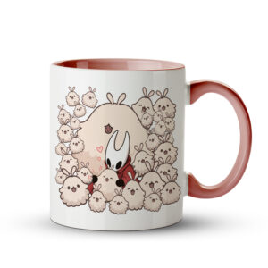 Caneca Silk Song Hornet com Pulguinhas Fofas Rosa - Imagem 1