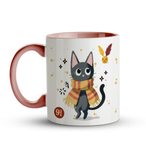 Caneca Gato Bruxinho - Rosa - Imagem 2