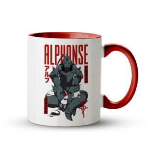 Caneca Alphonse – Alma de Aço - Vermelho - Imagem 1