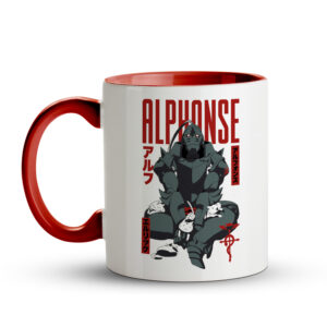 Caneca Alphonse – Alma de Aço - Vermelho - Imagem 2