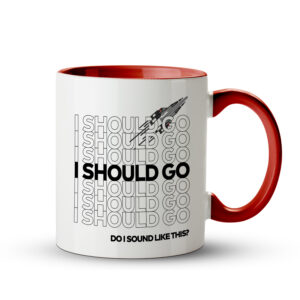 Caneca Mass Effect – Commander Shepard “I Should Go” Vermelha - Imagem 1