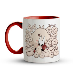 Caneca Silk Song Hornet com Pulguinhas Fofas Vermelha - Imagem 2