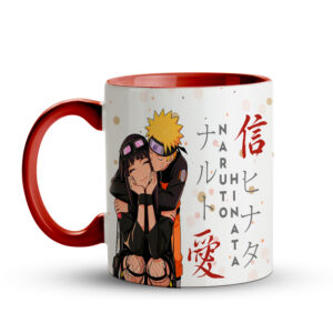 Caneca Naruto NaruHina – Promessa Ninja Vermelha - Imagem 2