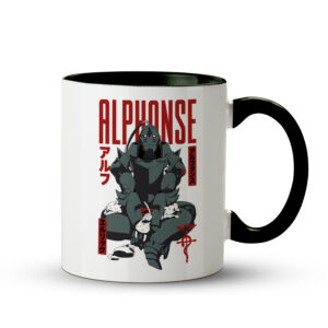 Caneca Alphonse – Alma de Aço - Preto - Imagem 1