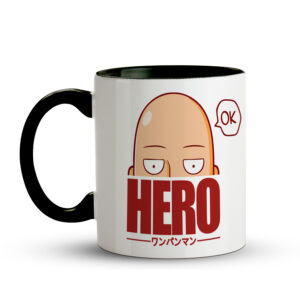 Caneca One Punch Man – Herói Ok Preta - Imagem 2