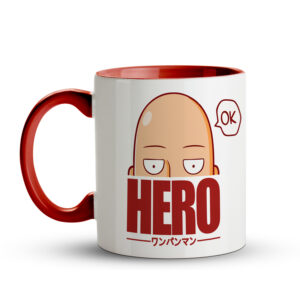 Caneca One Punch Man – Herói Ok Vermelha - Imagem 2