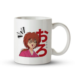 Caneca Kenshin Himura Rurouni Kenshin Anime 325ml - Imagem 1