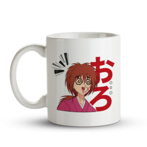Caneca Kenshin Himura Rurouni Kenshin Anime 325ml - Imagem 2