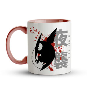 Caneca Akame Night Raid Minimalista | Akame ga Kill | Anime Geek Rosa - Imagem 2