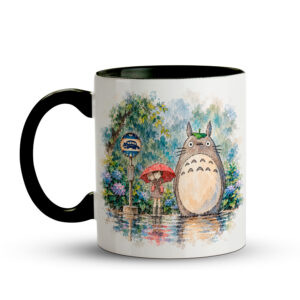 Caneca Totoro na Chuva – Meu Amigo Totoro Preta - Imagem 3